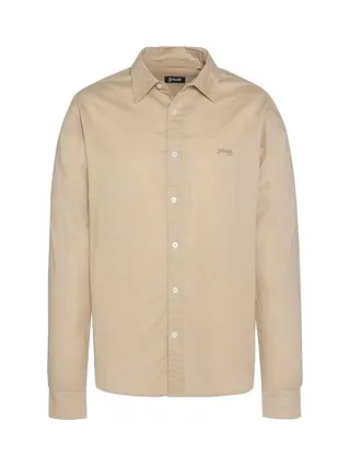 Chemise Beige Homme Schott SHROML 1