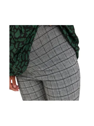 Legging de Grossesse Noir/Gris Femme Mamalicious Noelli 3