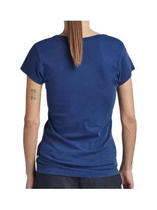 T-shirt Bleu Roi Femme G-Star Raw Eyben D21314 2