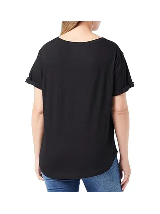 T-Shirt Noir Femme Disney Princess Castle 2