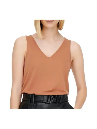 Débardeur Marron Femme JDY Faustina 1