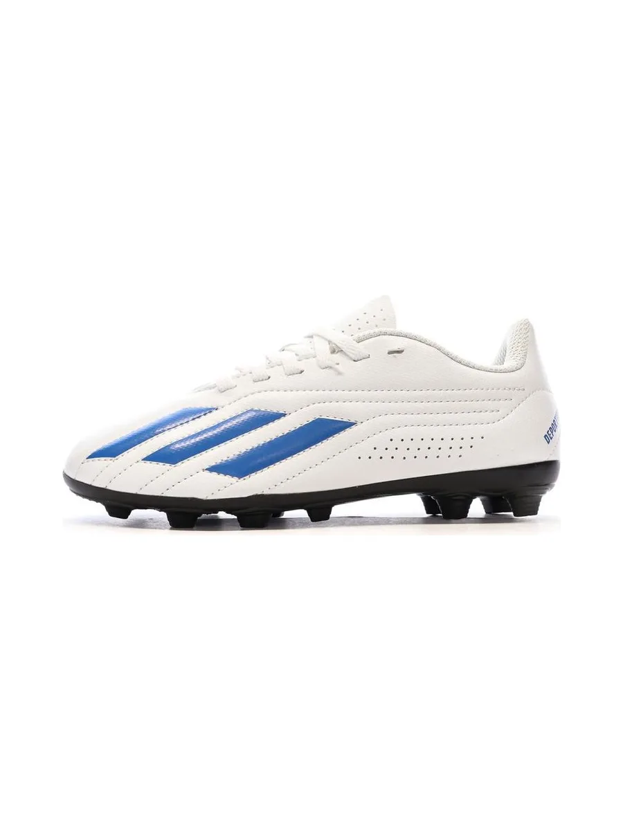 Chaussures de foot Blanc/Bleu Garçon Adidas Deportivo Ii Fxg J 1