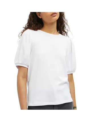 T-shirt Clanc à Manches Bouffantes Femme Vero Moda Jamie 1