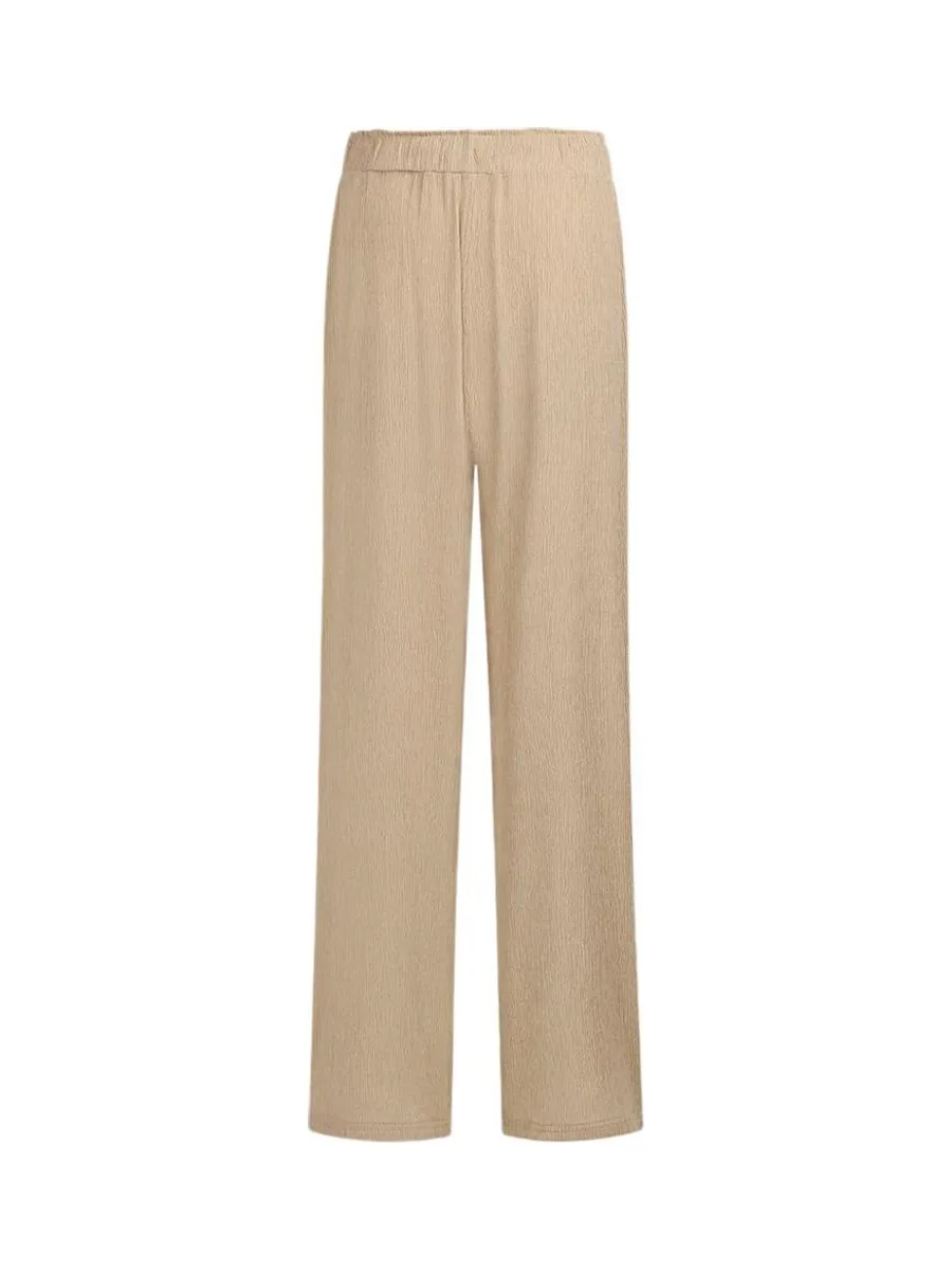 Pantalon Beige Femme Teddy Smith Lynet 3