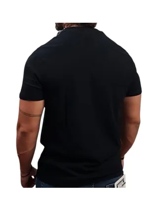T-Shirt Noir/Crème Homme Superdry Essential 2