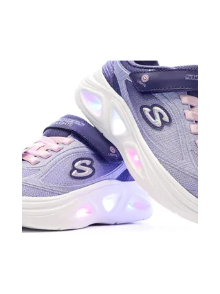 Baskets Mauves Fille Skechers Sola Glow 7