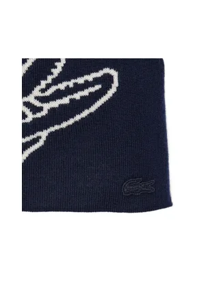 Bonnet Marine/Blanc Homme Lacoste Broderie 2