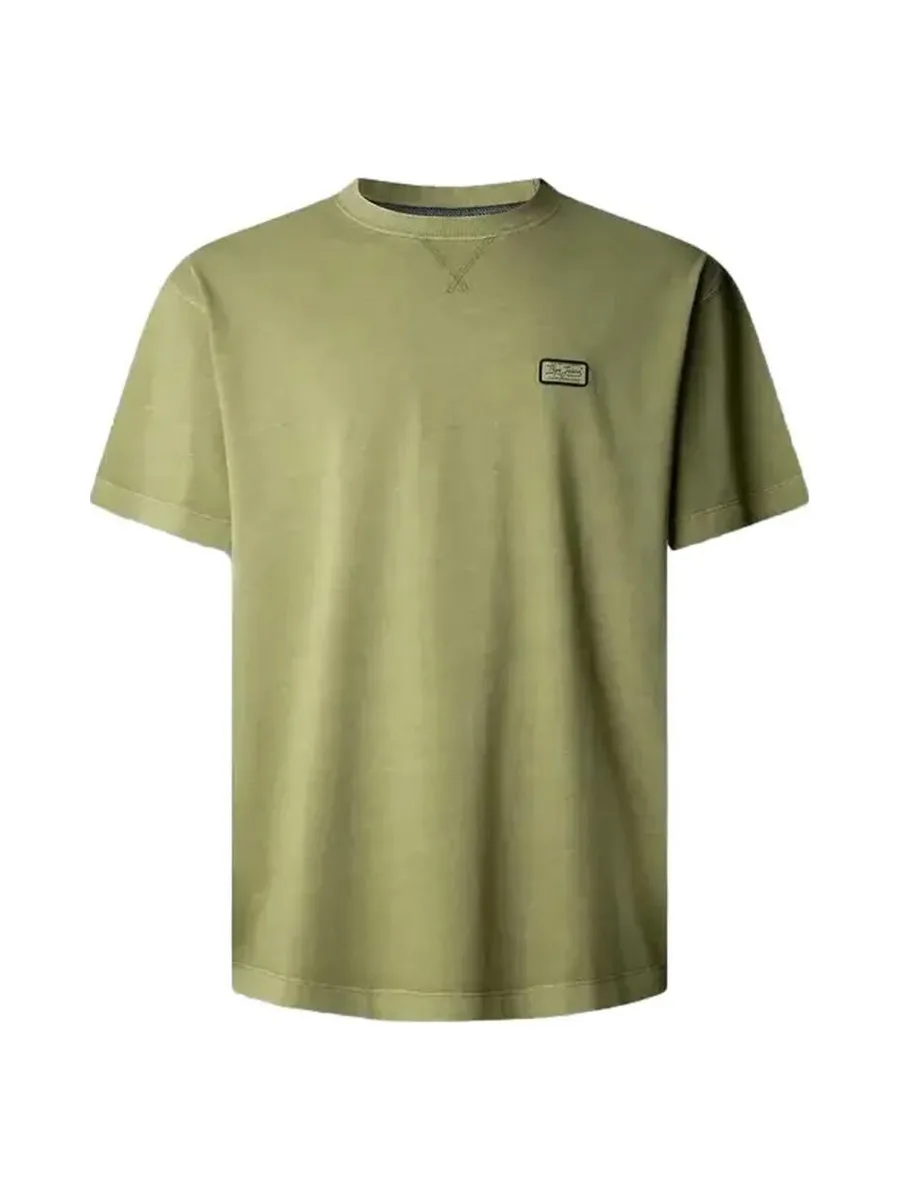 T-Shirt Kaki Homme Pepe jeans Joaquin 2