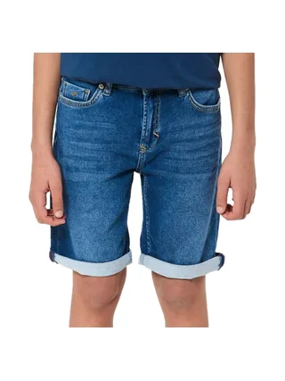 Short Bleu Foncé Garçon Kaporal DECOXES 1
