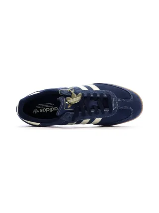 Baskets Bleu Marine/Blanc Homme Adidas Samba 4