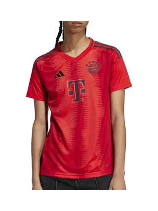 FC Bayern Maillot Domicile Rouge Femme Adidas 24/25 1