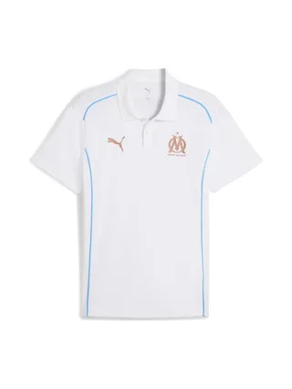 OM Polo Blanc Homme Puma 1