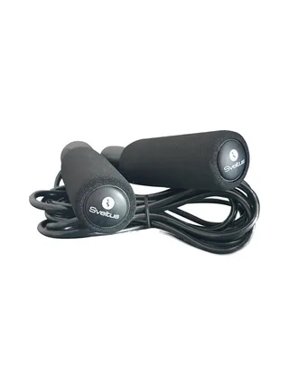 Corde à sauter Noire Mixte Aerobic Roulementts 1