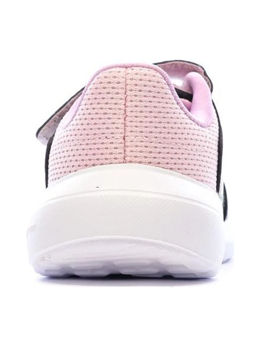 Baskets Noir/Rose Bébé Fille Adidas Tensaur Run 3.0 El 3