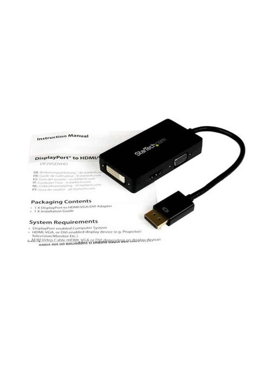 DisplayPort to VGA/DVI/HDMI Adapter 4
