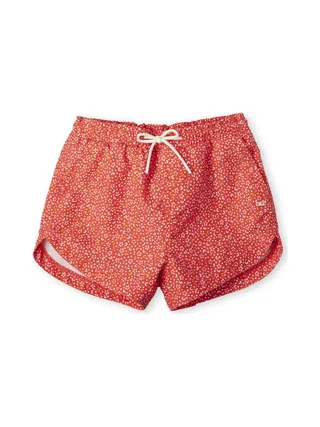 Short Rose/Blanc Fille O'Neill Aop Beach 1