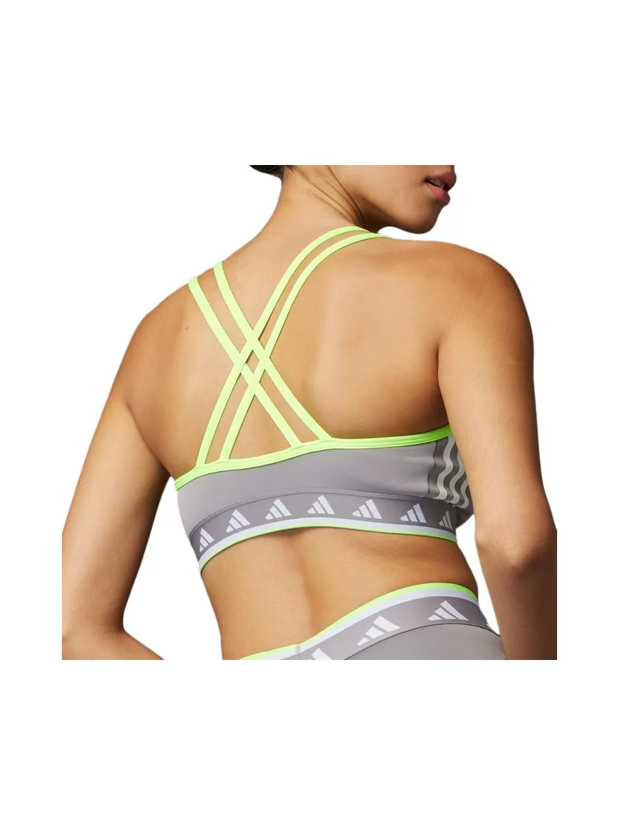 Brassière Grise Femme Adidas Aer 2