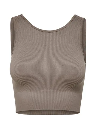 Brassière de Sport Taupe Femme ONLY PLAY Life 1