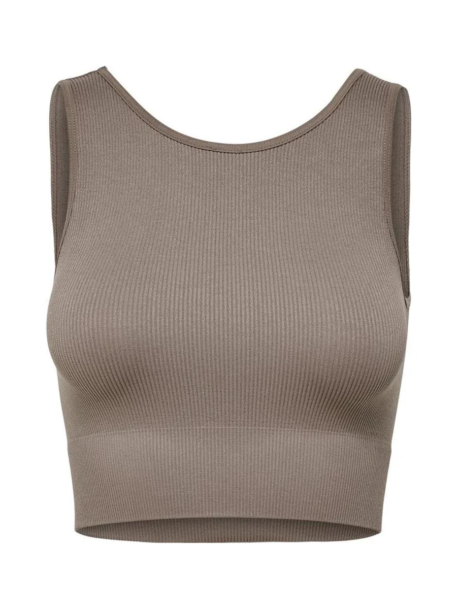 Brassière de Sport Taupe Femme ONLY PLAY Life 2