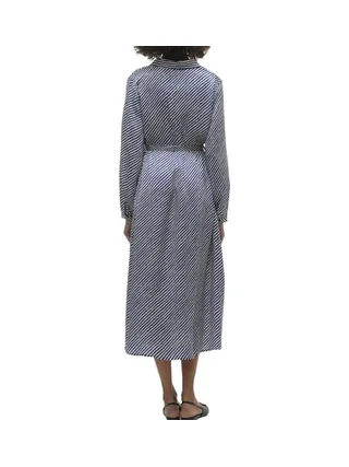 Robe Bleu à Rayures Femme Vero Moda Izel 2