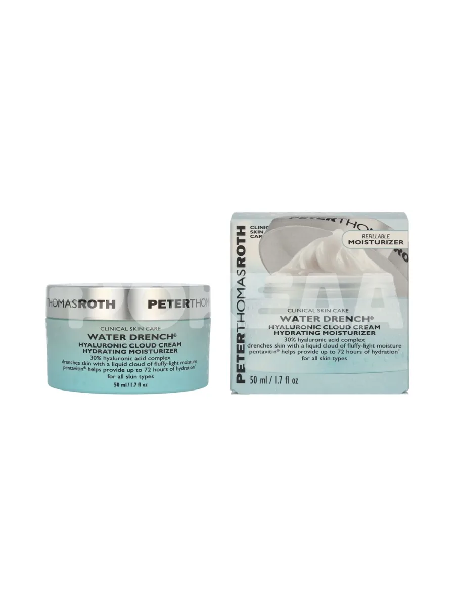 P.T. Roth Water Drench Hyaluronic Cloud Cream 50ml - Hydrating Moisturizer 1