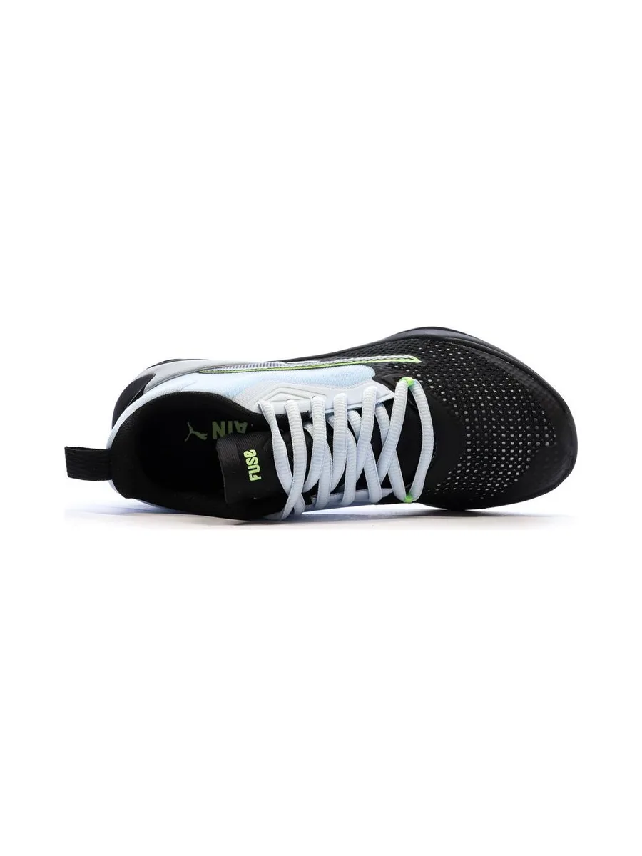 Baskets Noir/Bleu Garçon Puma Fuse 5