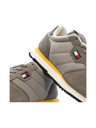 Baskets Grises Homme Tommy Hilfiger Runner Flag 7