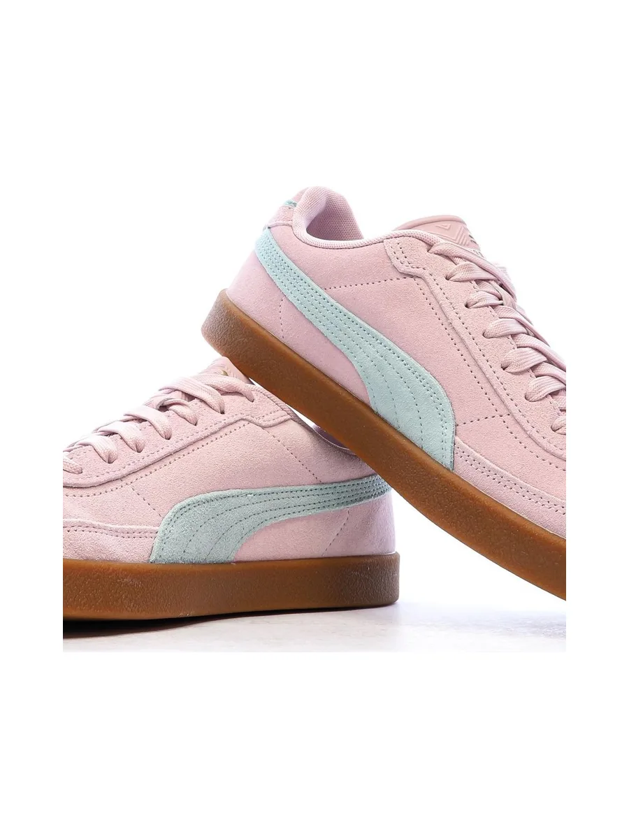 Baskets Rose/Turquoise Femme Puma Club Ii Era Suede 7