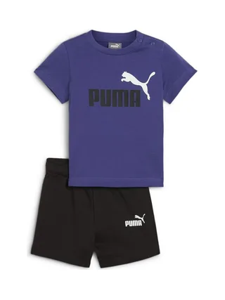 Ensemble Bleu/Noir Garçon Puma Minicats 1