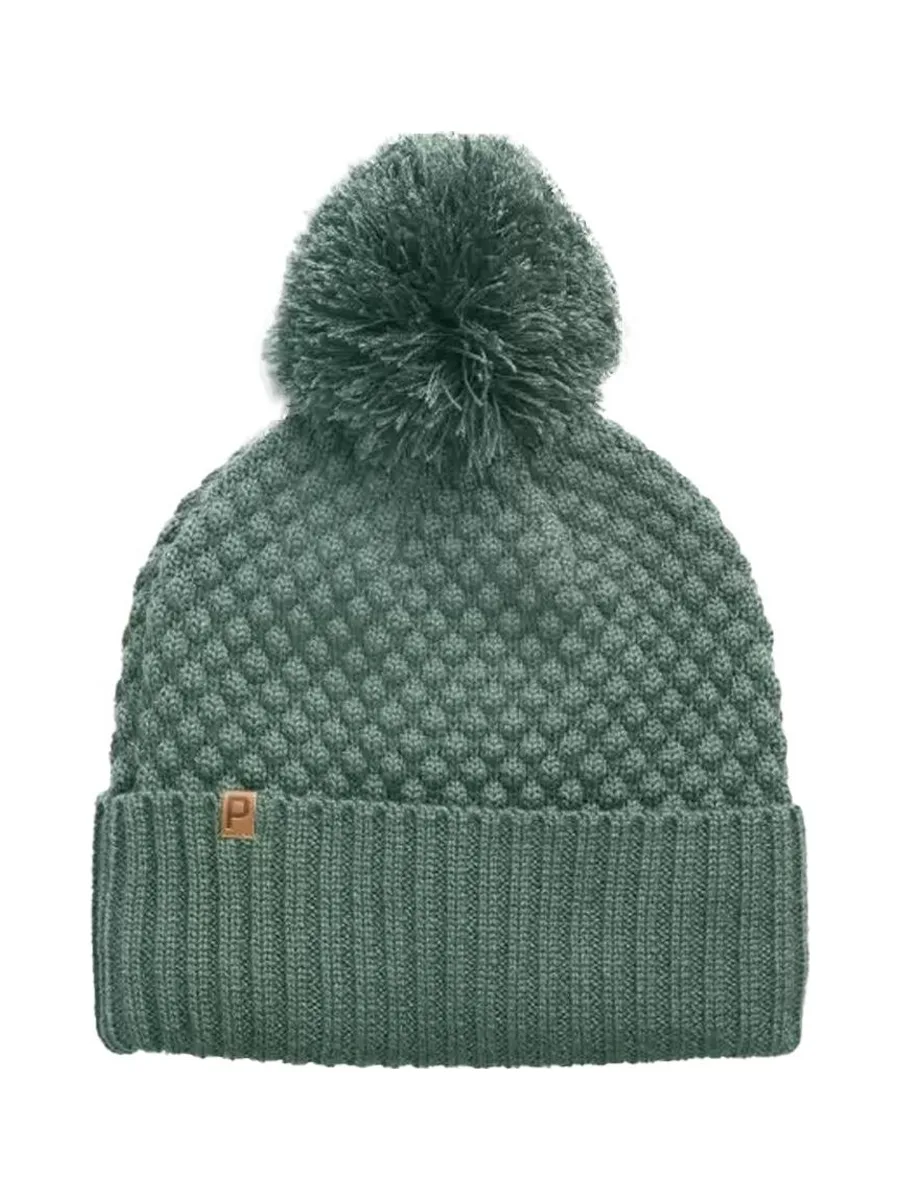 Bonnet Vert Femme Puma Pom Beanie 2