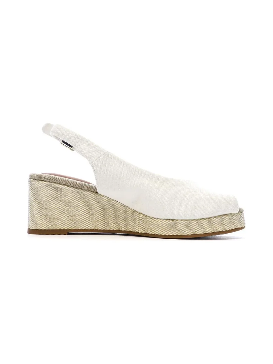 Sandales Blanches Femme Tommy Hilfiger Flag 3