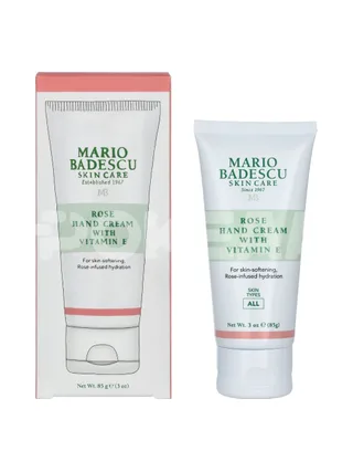 Mario Badescu Hand Cream Vitamin E 85g - Rose 1