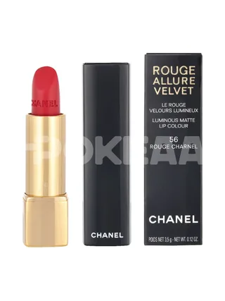 Chanel Rouge Allure Velvet Luminous Matte Lip Colour 3.5g - #56 Rouge Charnel 1