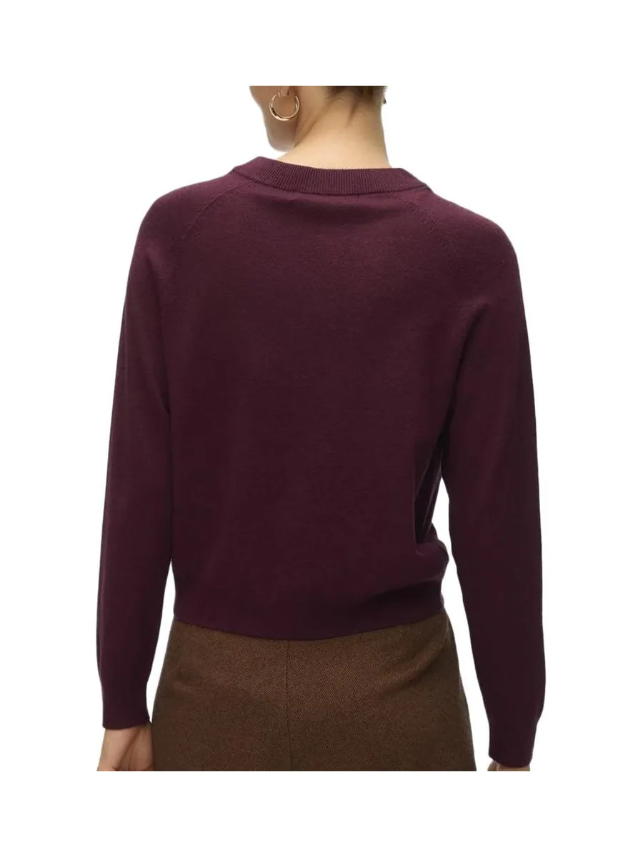 Pull Prune Femme Vero Moda Happy Button 3