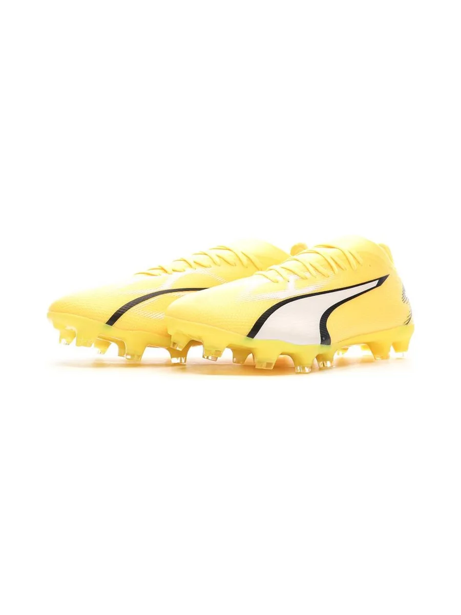 Chaussures de Foot Jaunes Homme Puma Ultra Match FG/AG 6