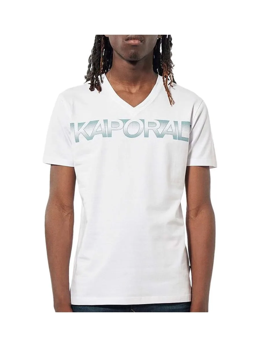 T-Shirt Blanc Homme Kaporal BART 2