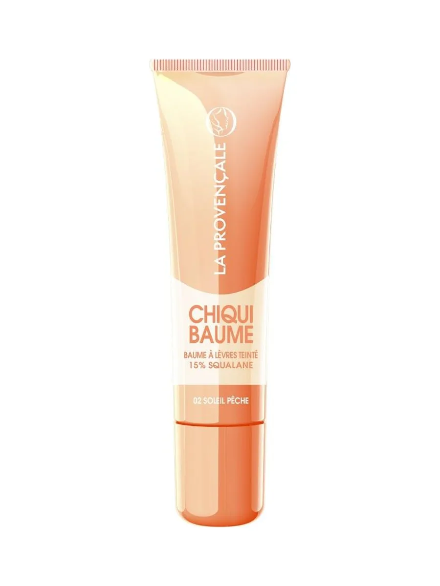 Baume à lèvre Jaune Femme La Provencale Chiquibaume 02 Soleil Pêche 2