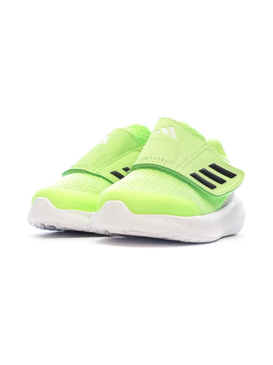 Baskets Jaune Fluo Garçon Adidas Runfalcon 3.0 Ac 7