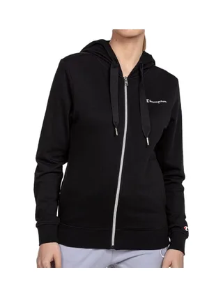 Sweat Zippée Noir Femme Champion Lady CLabel 1
