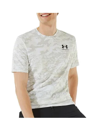 T-shirt Blanc/Beige Homme Under Armour Camo 1