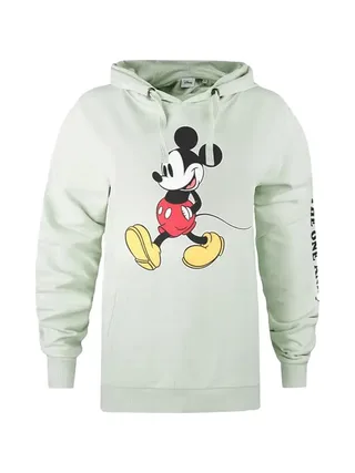 Sweat à Capuche Vert Femme Disney Mickey One & Only 2