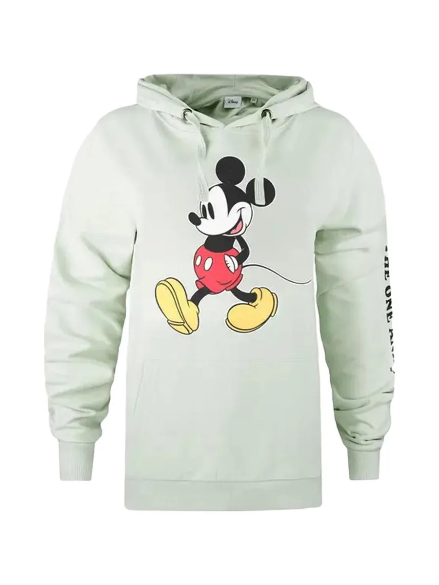 Sweat à Capuche Vert Femme Disney Mickey One & Only 3