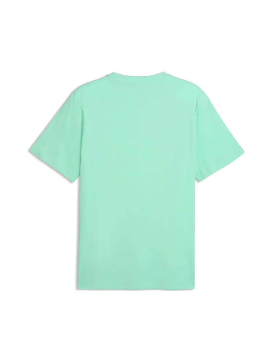 T-Shirt Vert Clair Homme Puma Essential Small 3