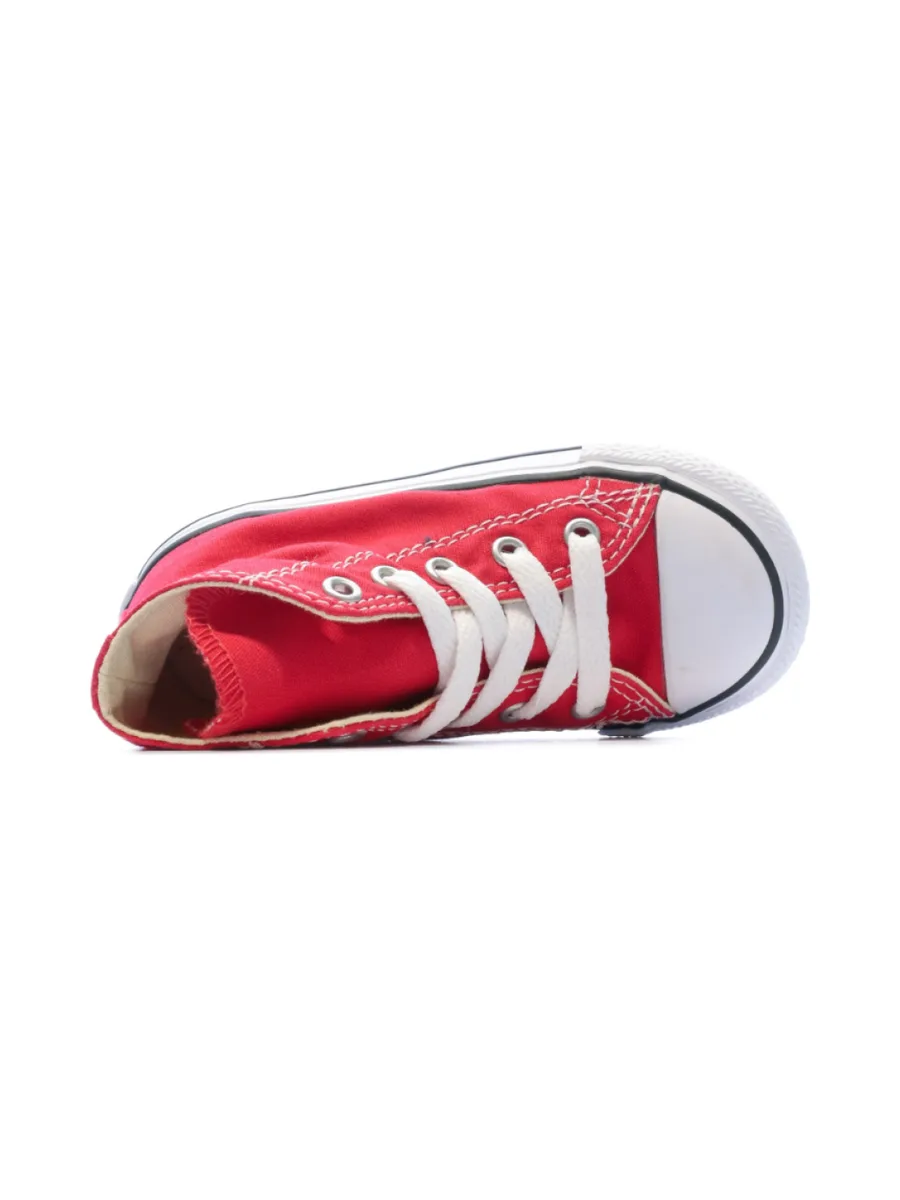 Allstar Baskets Montantes Rouge Enfant Converse 5
