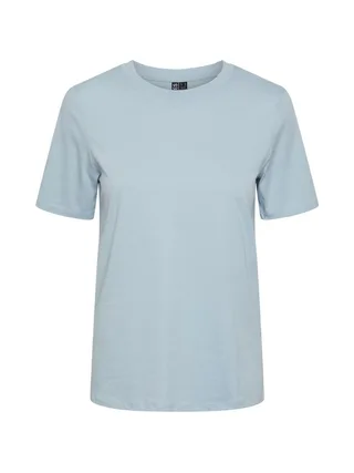 T-shirt Bleu Femme Pieces Ria 1