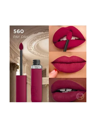Infaillible Matte Resistance Rouge à Lèvres Liquide L'Oréal Paris 560 Pay Day 2