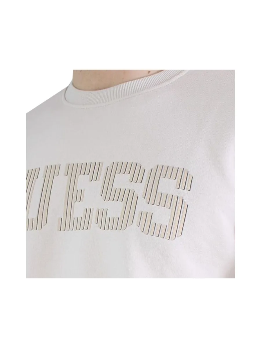 Sweat Beige Homme Guess Beau Cn Fleece 3