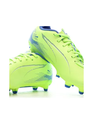 Chaussures de football Jaune Fluo Garçon Puma Ultra 5 Play FG/AG 7