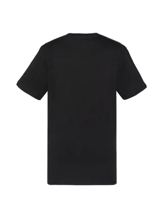T-shirt Noir Garçon Schott USTOUR 2