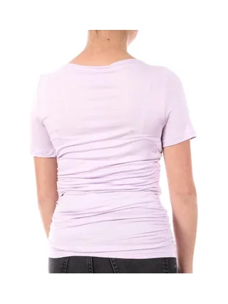T-Shirt Mauve Femme Vero Moda Saanvi 2